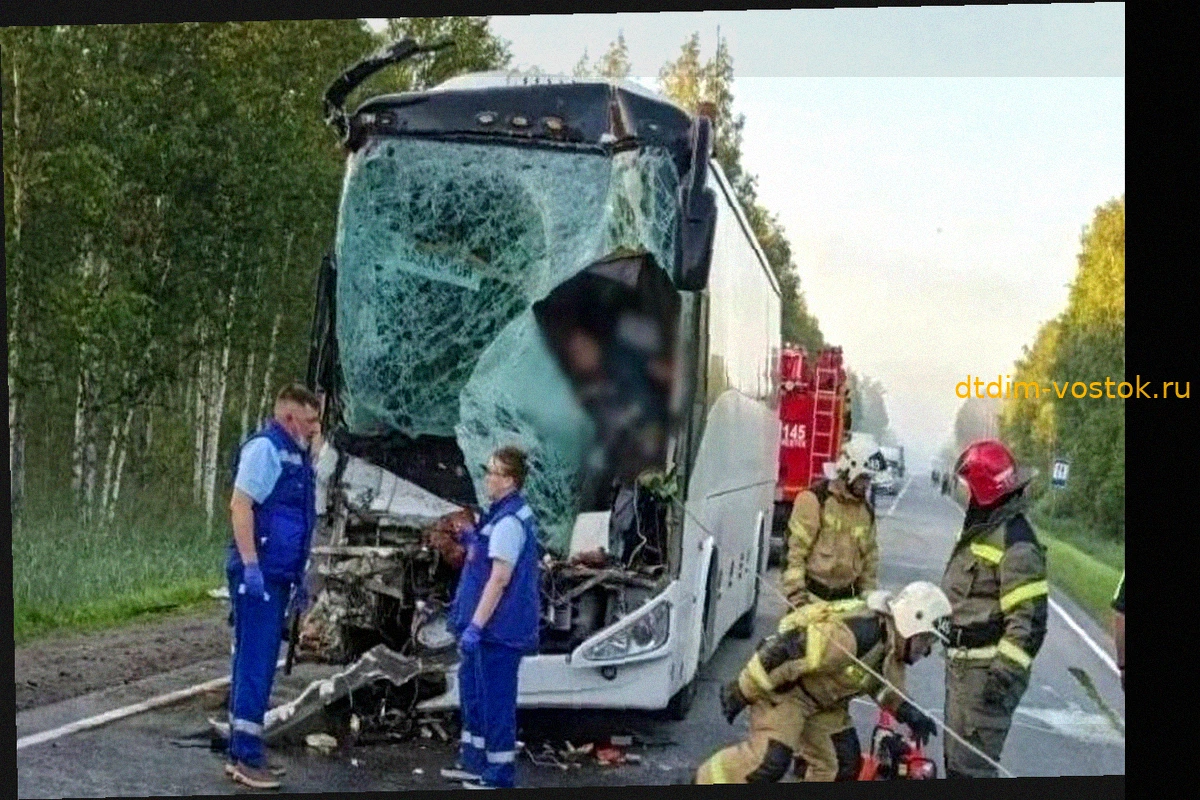 Один погиб, 11 пострадали в ДТП с автобусом и грузовиком под Тюменью